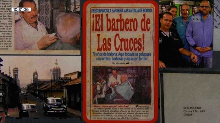 La mas antigua barbería de Bogotá